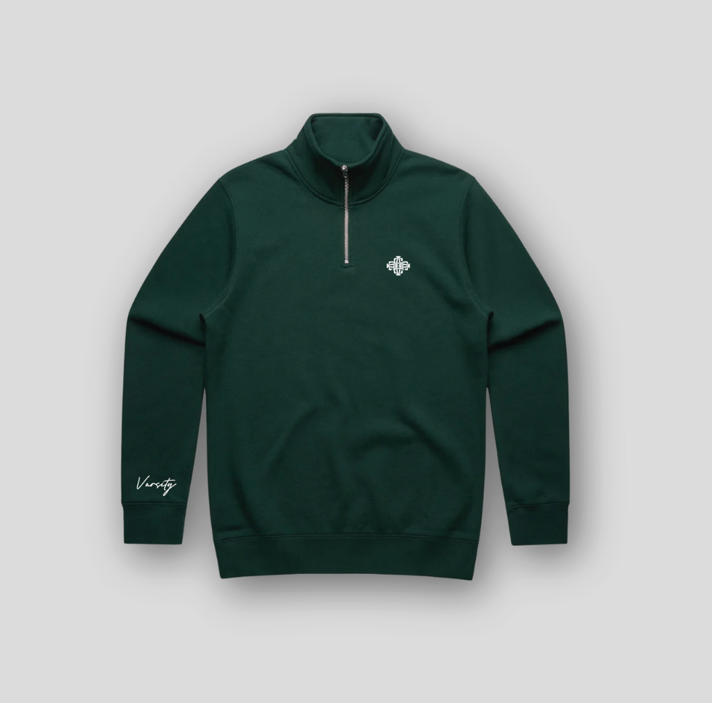 "The Grad" 1/4 Zip