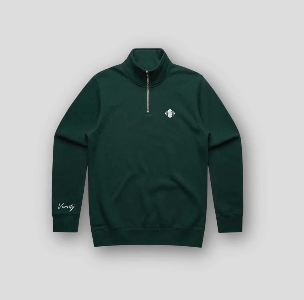 "The Grad" 1/4 Zip