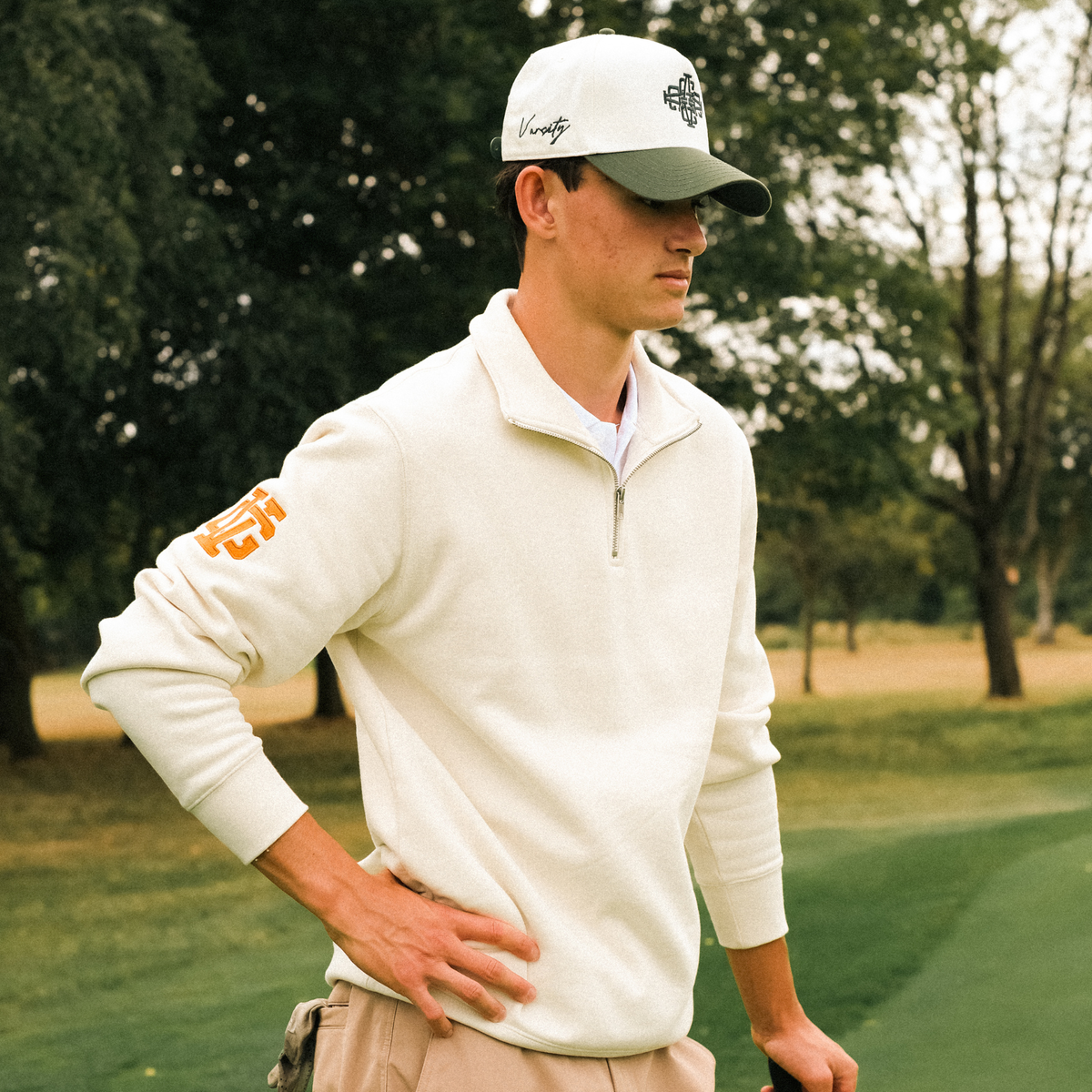 "The Grad" 1/4 Zip